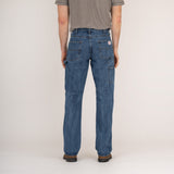 IRREGULAR #1010 American Made Carpenter Jean Dungaree Heavyweight Dark Stone Washed SECOND, NO RETURNS