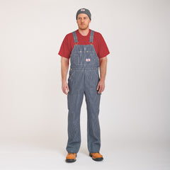 #45 Made in USA Vintage Hickory Stripe Bib Overalls