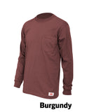#629 Made in USA Round House Heavyweight Long Sleeve Work T-Shirt