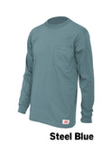 #629 Made in USA Round House Heavyweight Long Sleeve Work T-Shirt