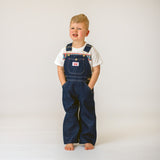 #7 Kids Premium Blue Denim Bib Overall