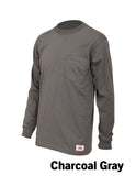 #629 Made in USA Round House Heavyweight Long Sleeve Work T-Shirt