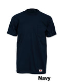 #627 Made in USA Round House Heavyweight Short Sleeve Pocket Work T-Shirt
