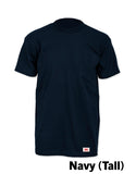 #628 Made in USA Round House Heavyweight Short Sleeve Tall Work T-Shirt